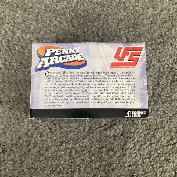 💲SOLD💲 Penny Arcade Universal Fighting System CCG Card Game | Sabertooth Games - Picture 6 of 6